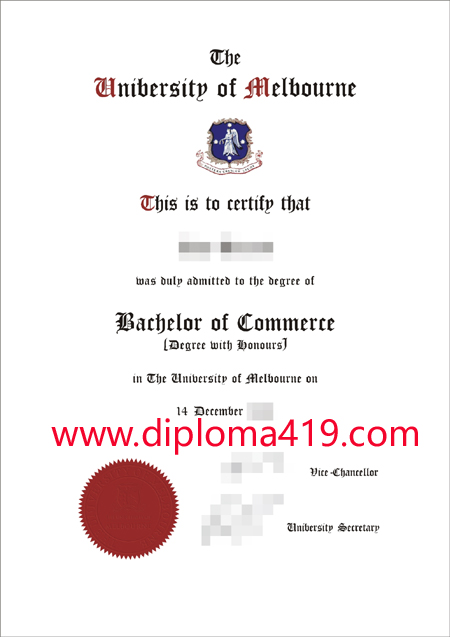 The University of Melbourne fake certificate/The University of Melbourne fake degree/buy degrree
