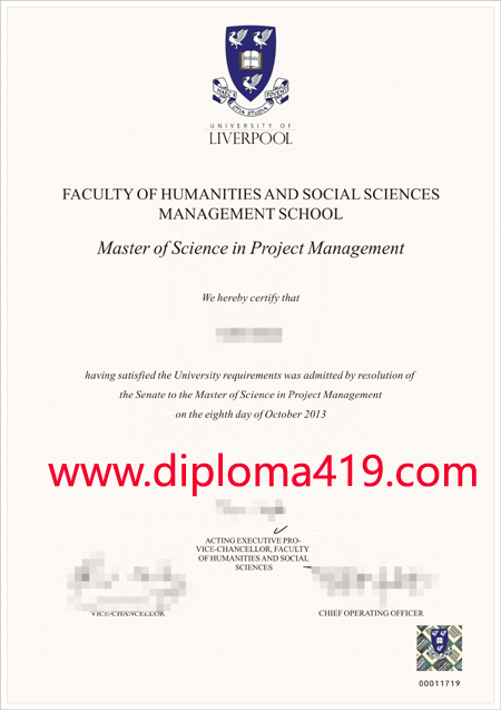 University of Liverpool fake degree/University of Liverpool fake diploma/buy diploma