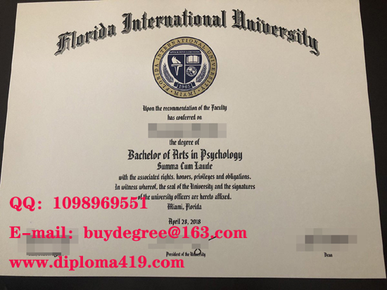 Florida International University fake degree/buy degree/buy fake certificate