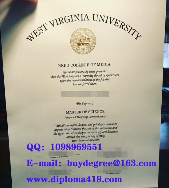 West Virginia University fake diploma/buy MBA degeree