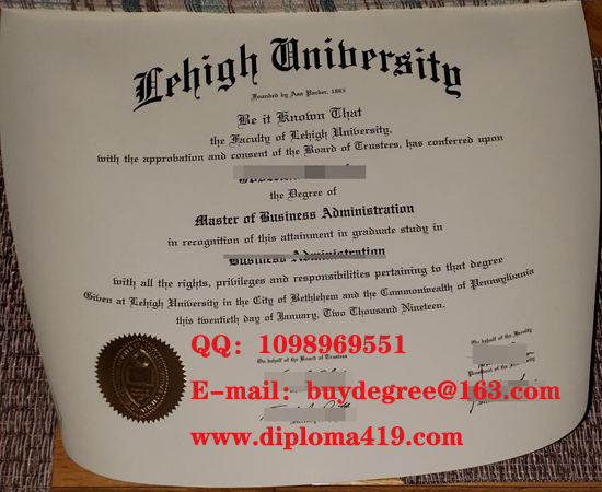 Lehigh University fake degree/Lehigh University fake diploma