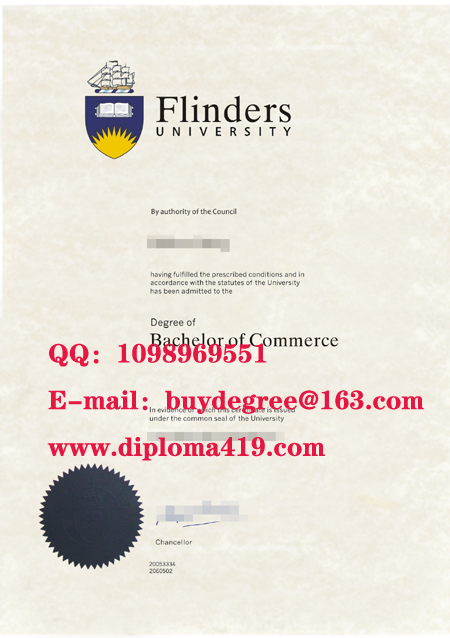 Flinders University of South Australia certificate /Flinders University of South Australia fake diploma