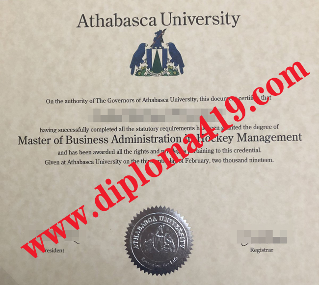 Athabasca University fake degree/buy fake certificate